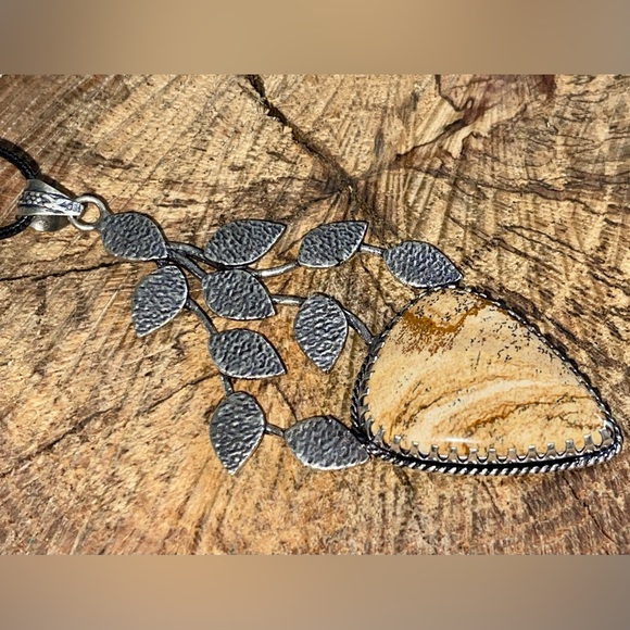 Large Picture Jasper Pendant 4 1/2” - Picture 12 of 13